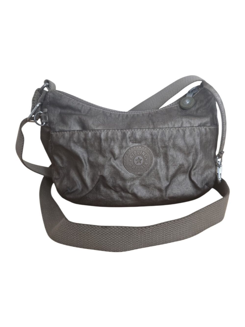 Kipling Larysa Metallic Bronze Crossbody Bag | Like New